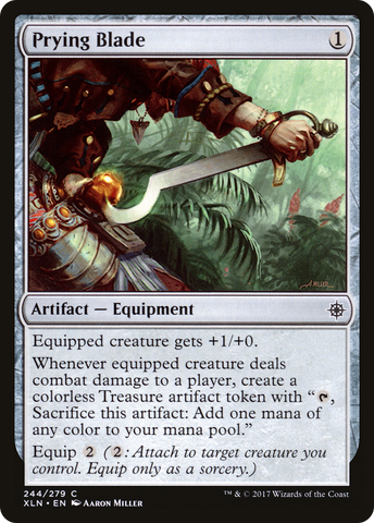 {C} Prying Blade [Ixalan][XLN 244]