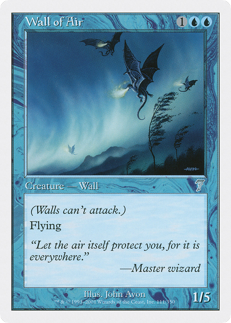 {C} Wall of Air [Seventh Edition][7ED 111]
