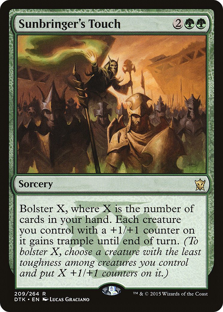 {R} Sunbringer's Touch [Dragons of Tarkir][DTK 209]