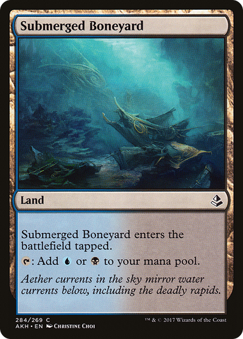 {C} Submerged Boneyard [Amonkhet][AKH 284]