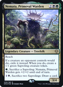 {R} Nemata, Primeval Warden [Dominaria United Prerelease Promos][PR DMU 209]