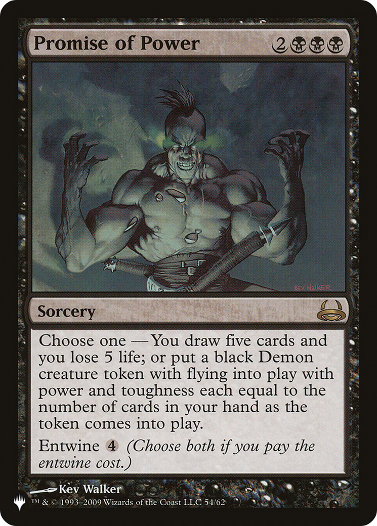 Promise of Power [LIST 54/62]