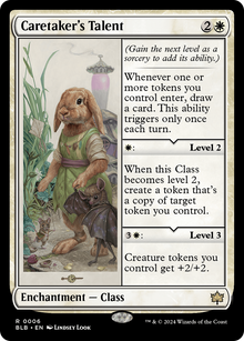 {@R} Caretaker's Talent [Bloomburrow][BLB 006]