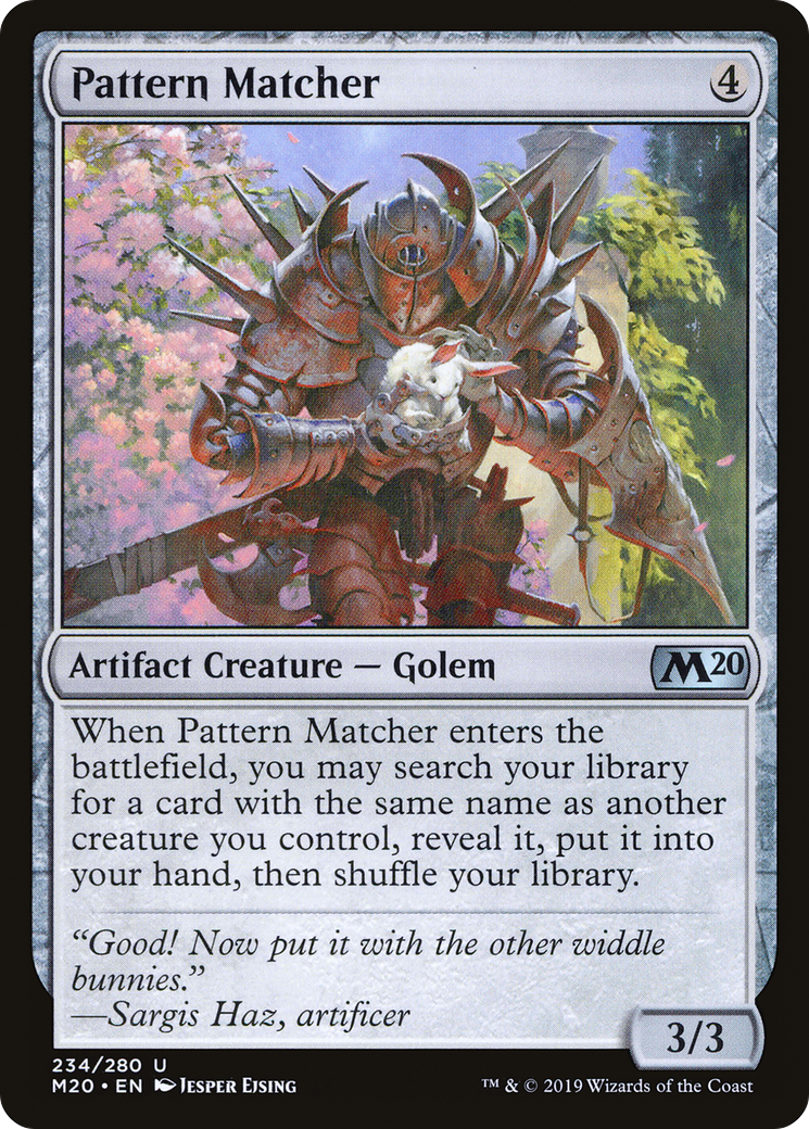 {C} Pattern Matcher [Core Set 2020][M20 234]