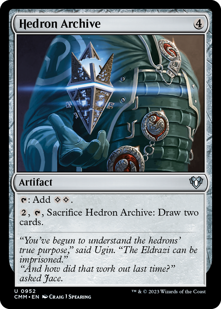 {C} Hedron Archive [Commander Masters][CMM 952]