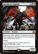 {R} Herald of Anguish [Aether Revolt Prerelease Promos][PR AER 064]