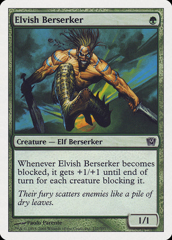 {C} Elvish Berserker [Ninth Edition][9ED 237]