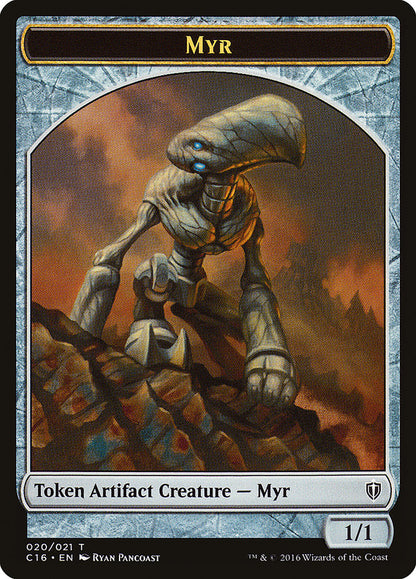 {T} Myr Token [Commander 2016 Tokens][TC16 020]