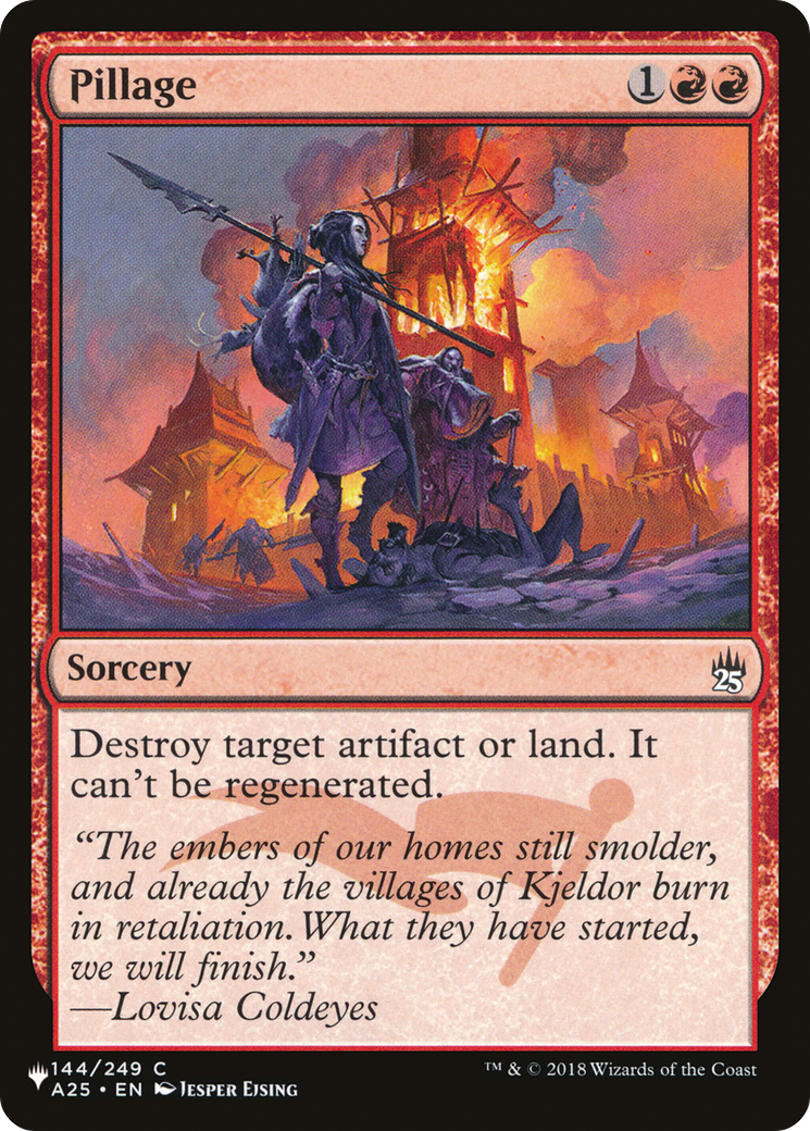 Pillage [PLST A25-144]