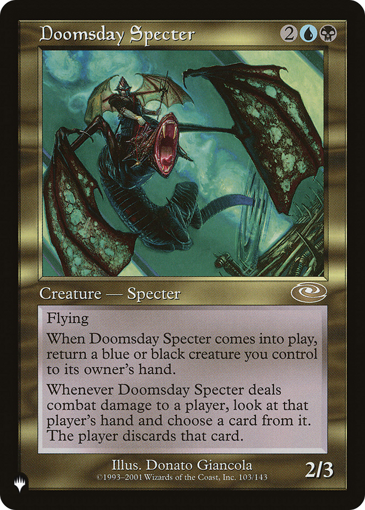 Doomsday Specter [LIST PLS-103]