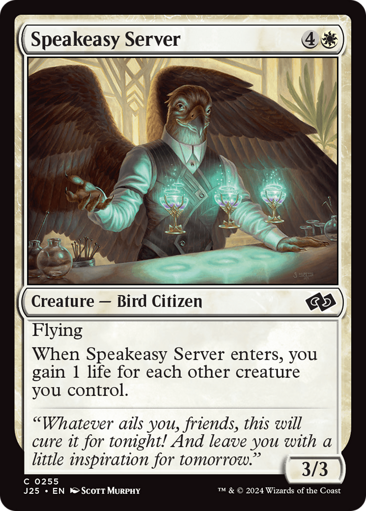 {C} Speakeasy Server [Foundations Jumpstart][J25 255]
