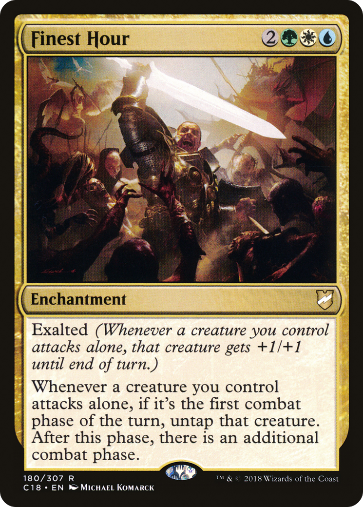 {R} Finest Hour [Commander 2018][C18 180]