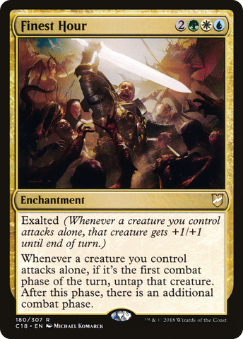 {R} Finest Hour [Commander 2018][C18 180]