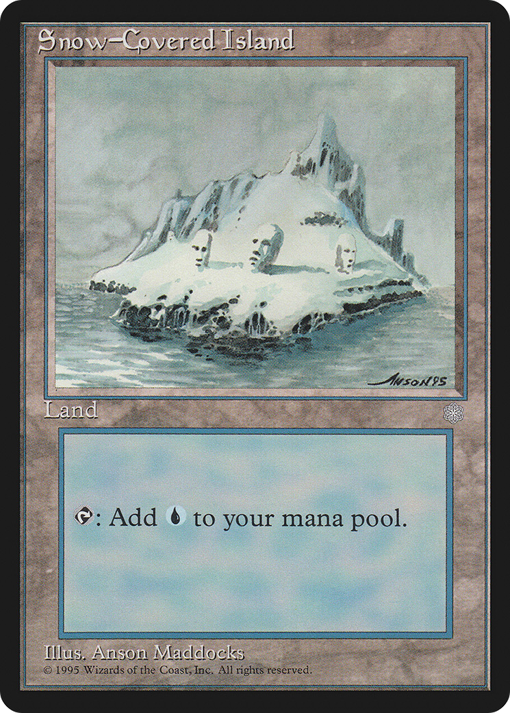{B}[ICE 371] Snow-Covered Island [Ice Age]