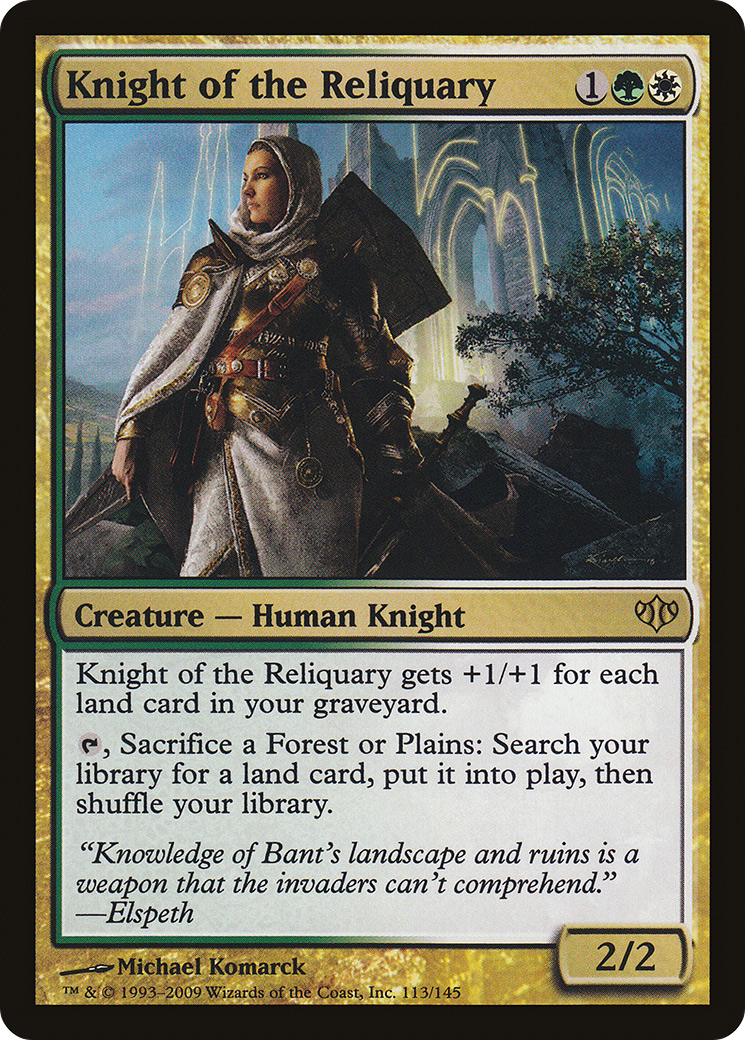 {R} Knight of the Reliquary [Conflux][CON 113]