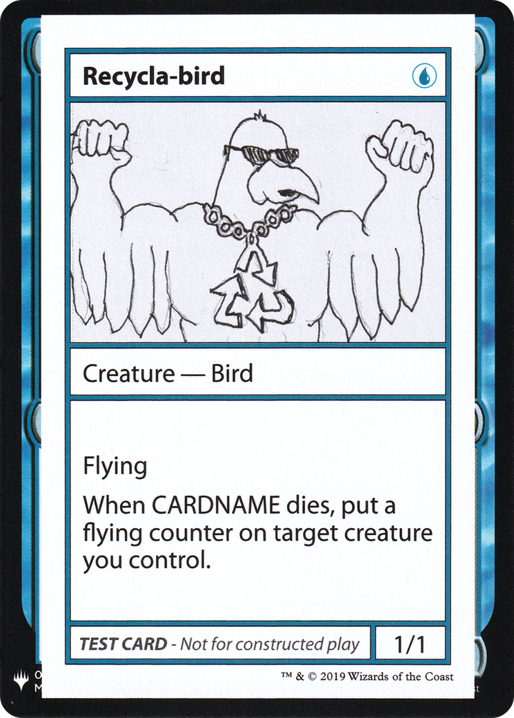 {R} Recycla-bird [Mystery Booster Playtest Cards][CON CMB1 028]