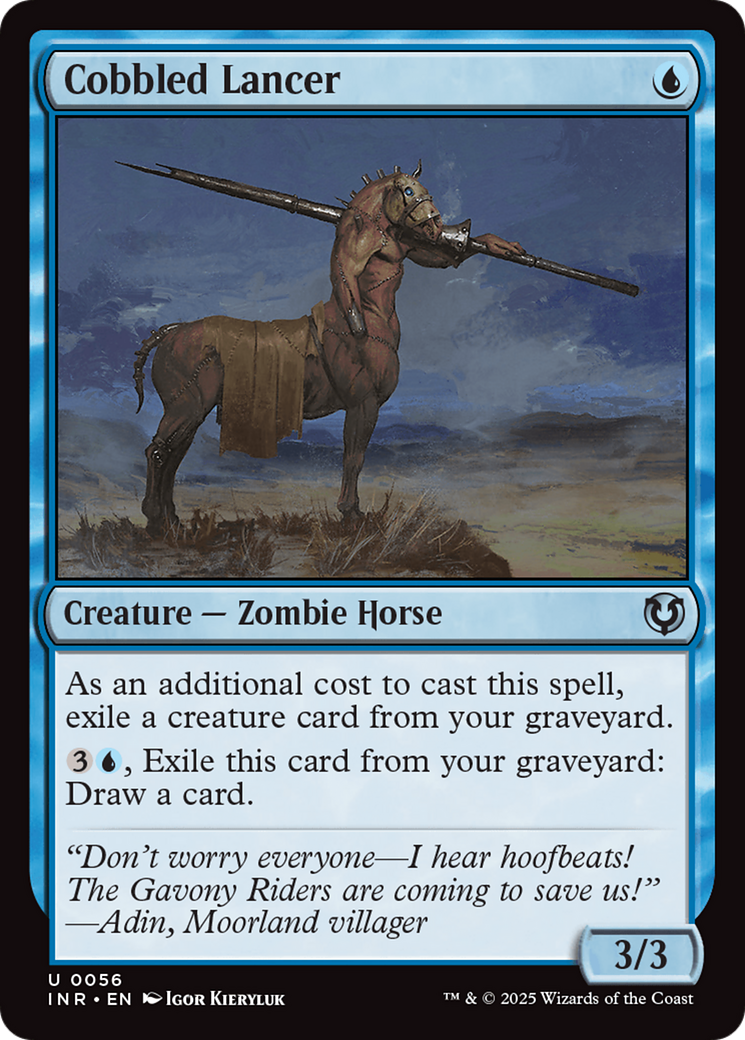 {C} Cobbled Lancer [Innistrad Remastered][INR 056]