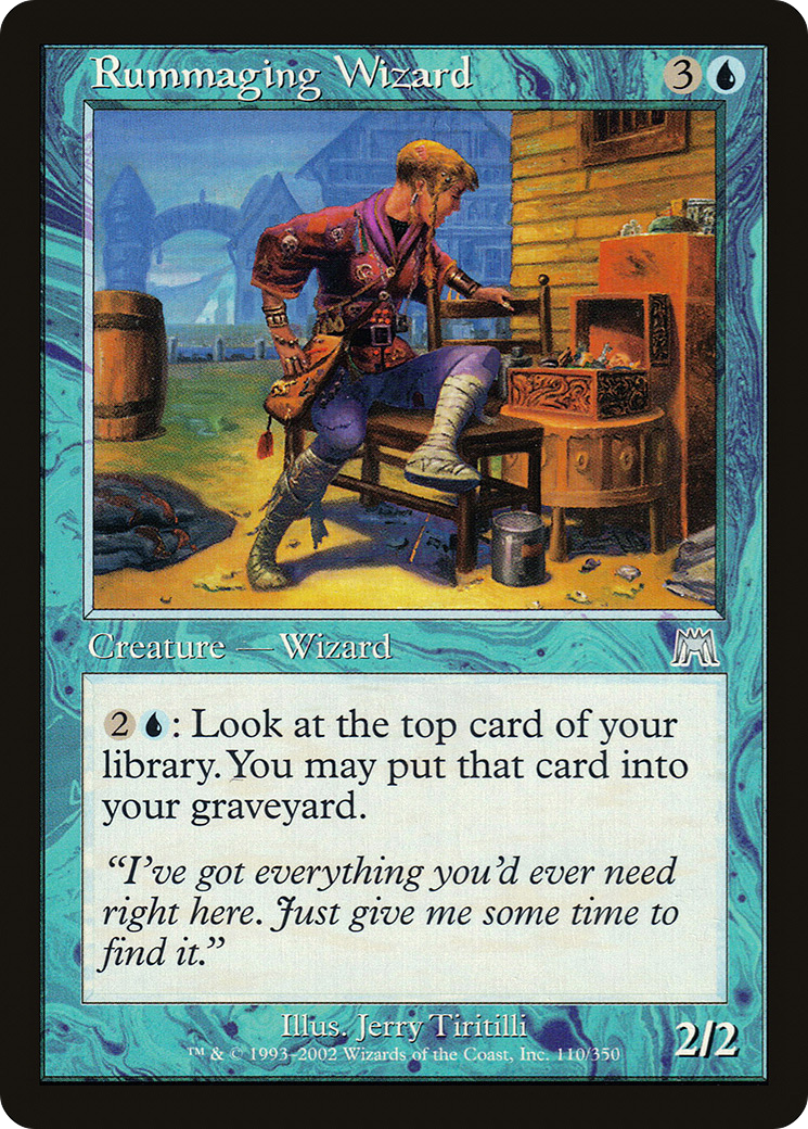 {C} Rummaging Wizard [Onslaught][ONS 110]