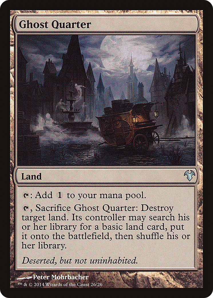 {C} Ghost Quarter [Modern Event Deck 2014][MD1 026]