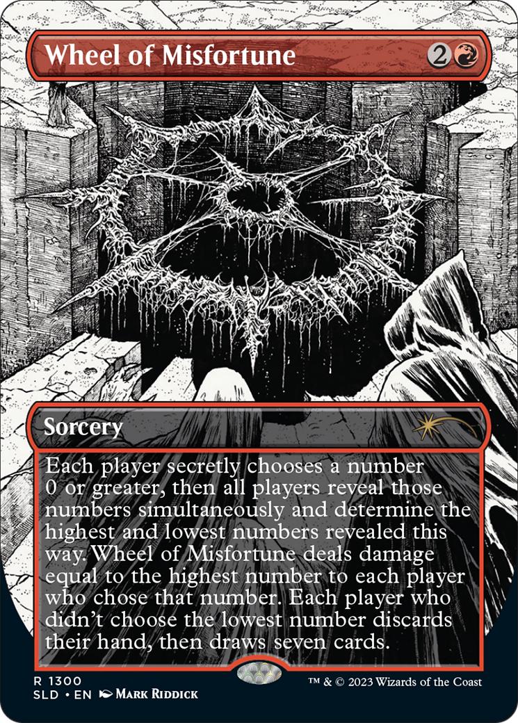 {R} Wheel of Misfortune [Secret Lair Drop Series][SLD 1300]