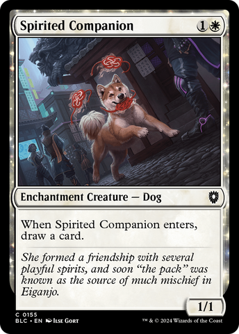 {C} Spirited Companion [Bloomburrow Commander][BLC 155]