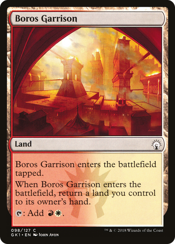 {C} Boros Garrison [Guilds of Ravnica Guild Kit][GK1 098]