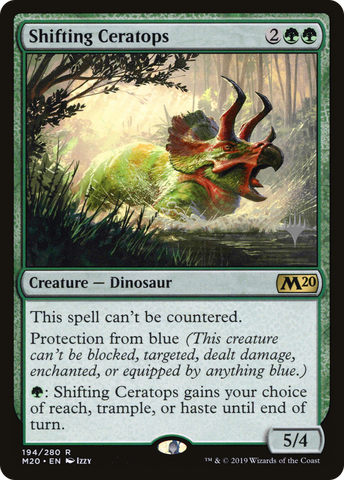 {R} Shifting Ceratops (Promo Pack) [Core Set 2020 Promos][PP M20 194]