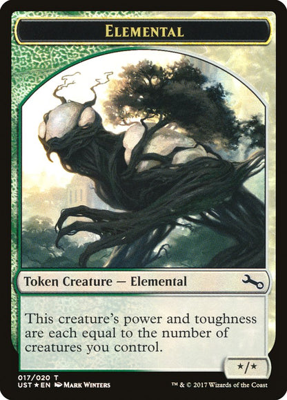 {T} Elemental // Elemental Double-sided Token (017/020) [Unstable Tokens][TUST 017]