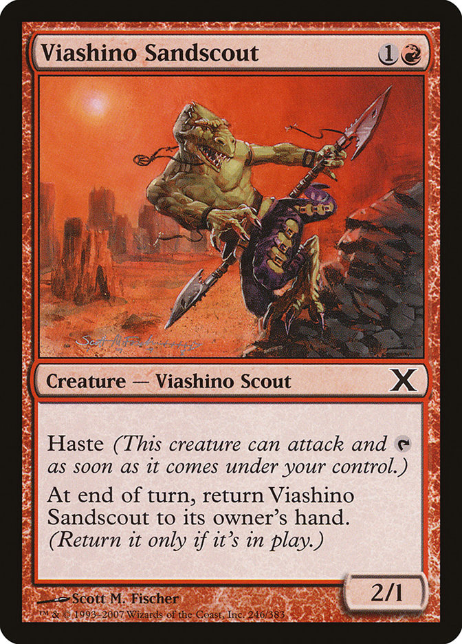 {C} Viashino Sandscout [Tenth Edition][10E 246]