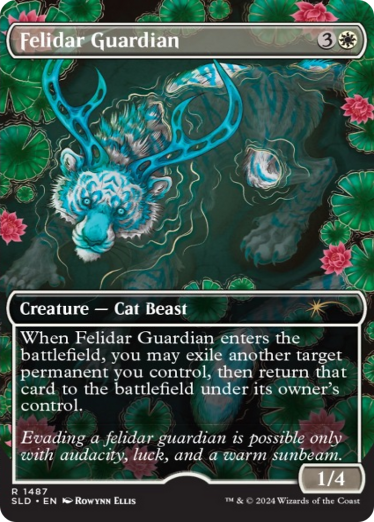 {R} Felidar Guardian (Rainbow Foil) [Secret Lair Drop Series][RBF SLD 1487]