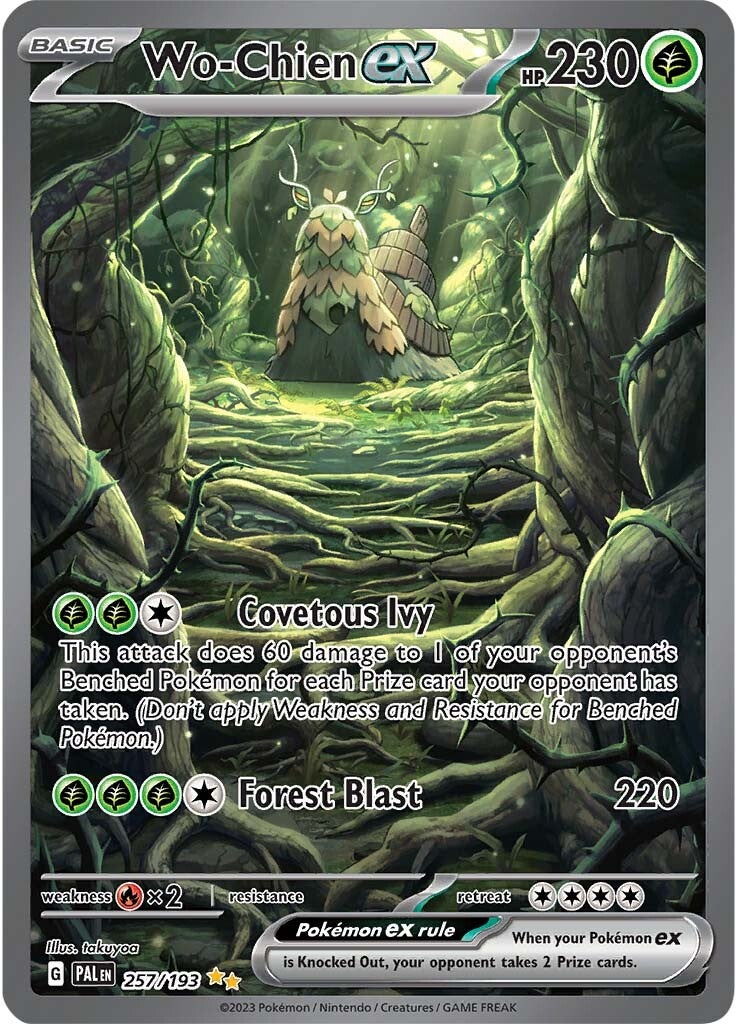 [PKM] Wo-Chien ex (257/193) [Scarlet & Violet: Paldea Evolved]