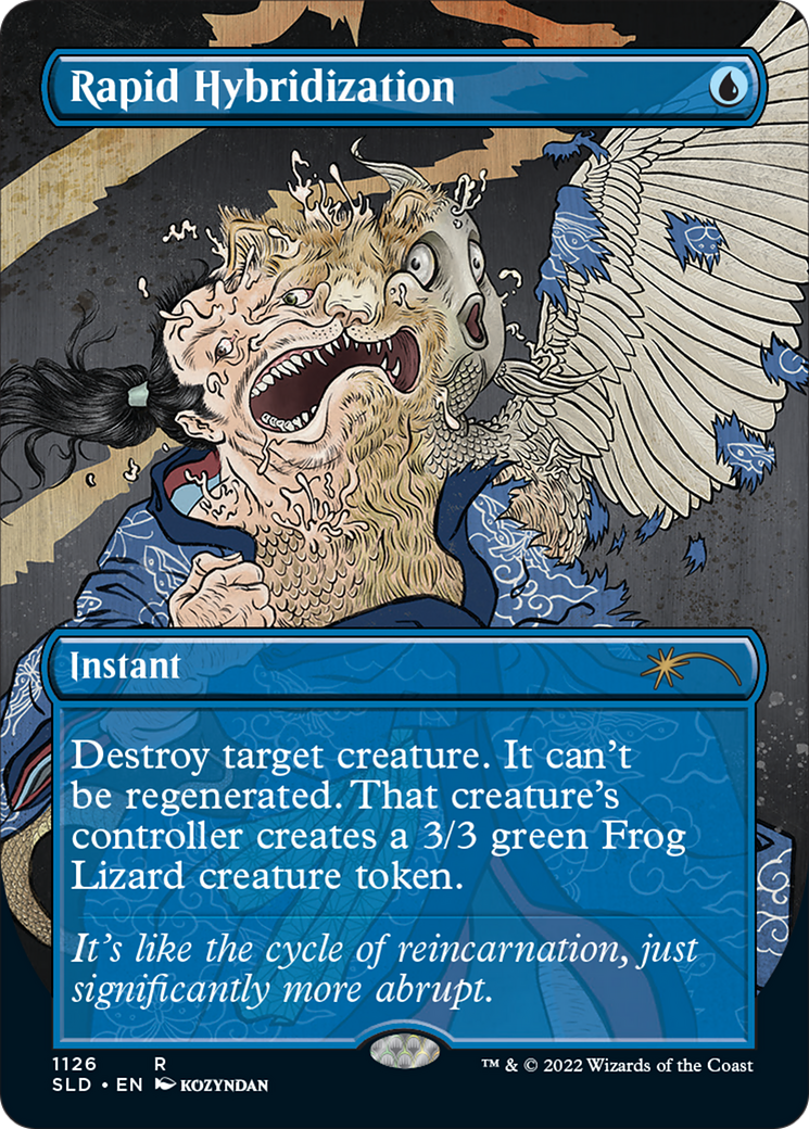 {R} Rapid Hybridization (Borderless) [Secret Lair Drop Series][SLD 1126]