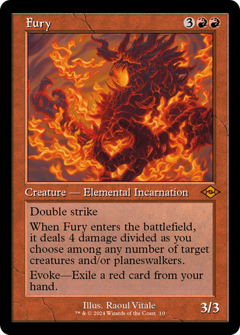 {R} Fury (Retro) [Modern Horizons 3][OLD MH2 010]