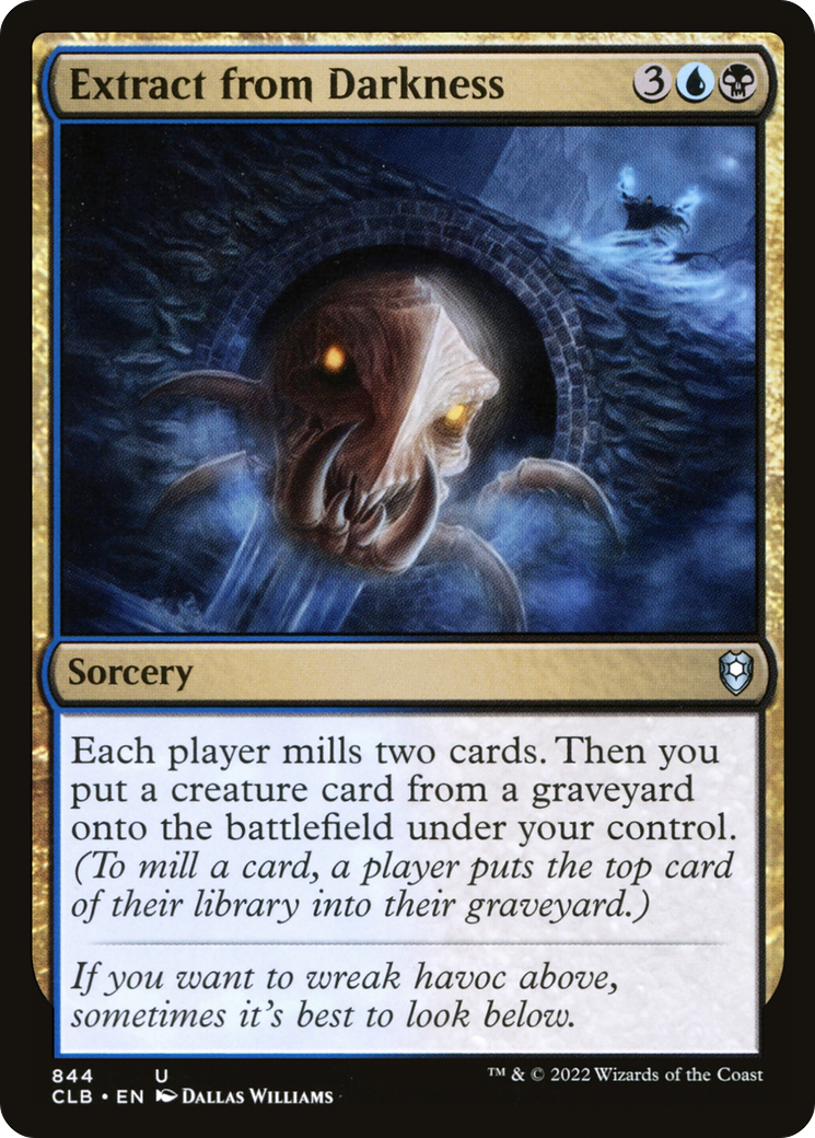 {C} Extract from Darkness [Commander Legends: Battle for Baldur's Gate][CLB 844]