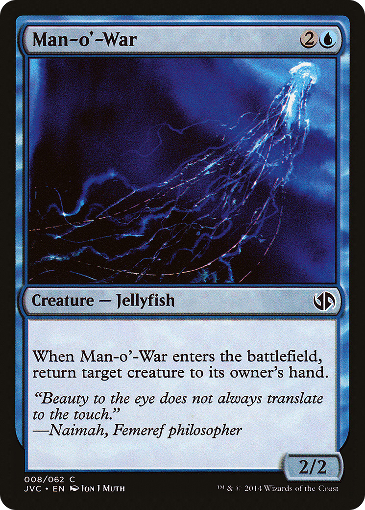 {C} Man-o'-War [Duel Decks Anthology][JVC 008]