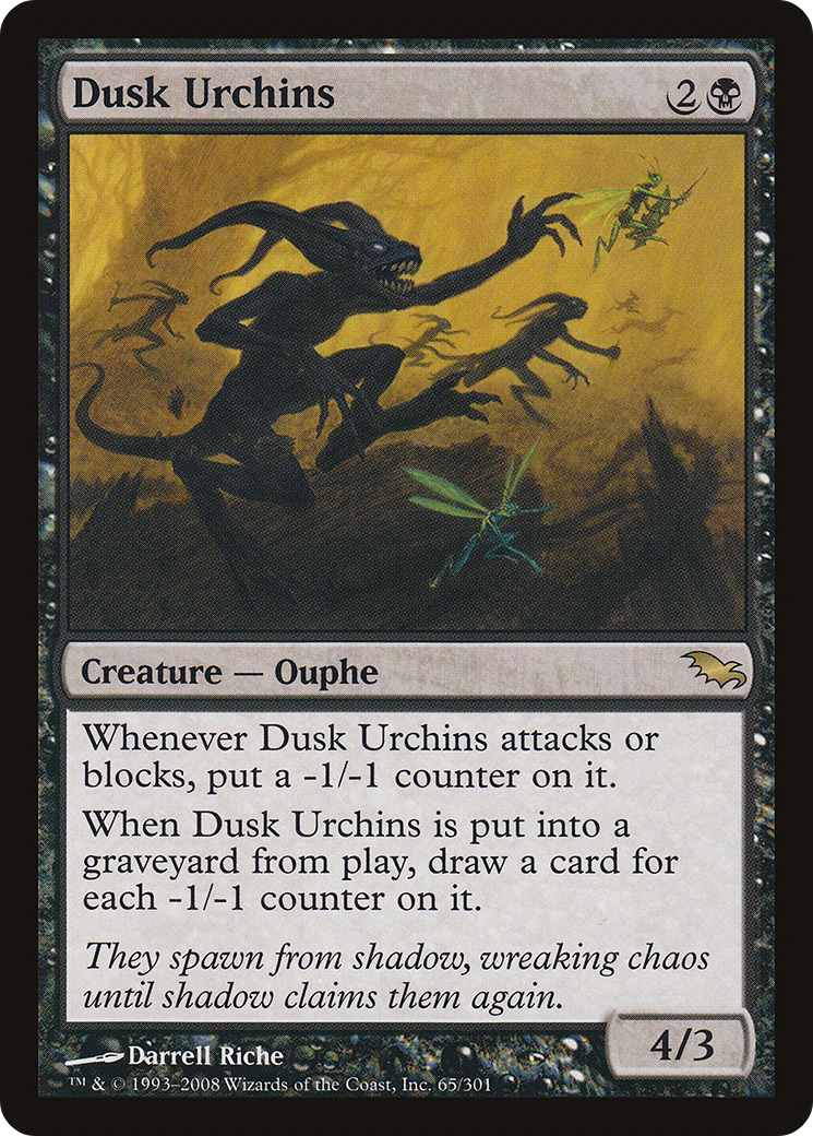 {R} Dusk Urchins [Shadowmoor][SHM 065]