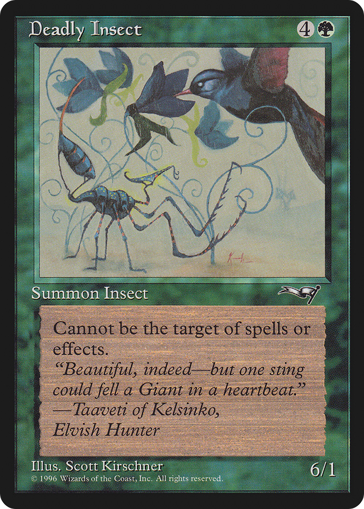 {C} Deadly Insect (Pond) [Alliances][ALL 86A]