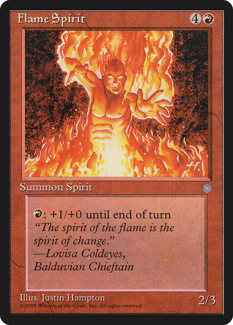 {C} Flame Spirit [Ice Age][ICE 184]