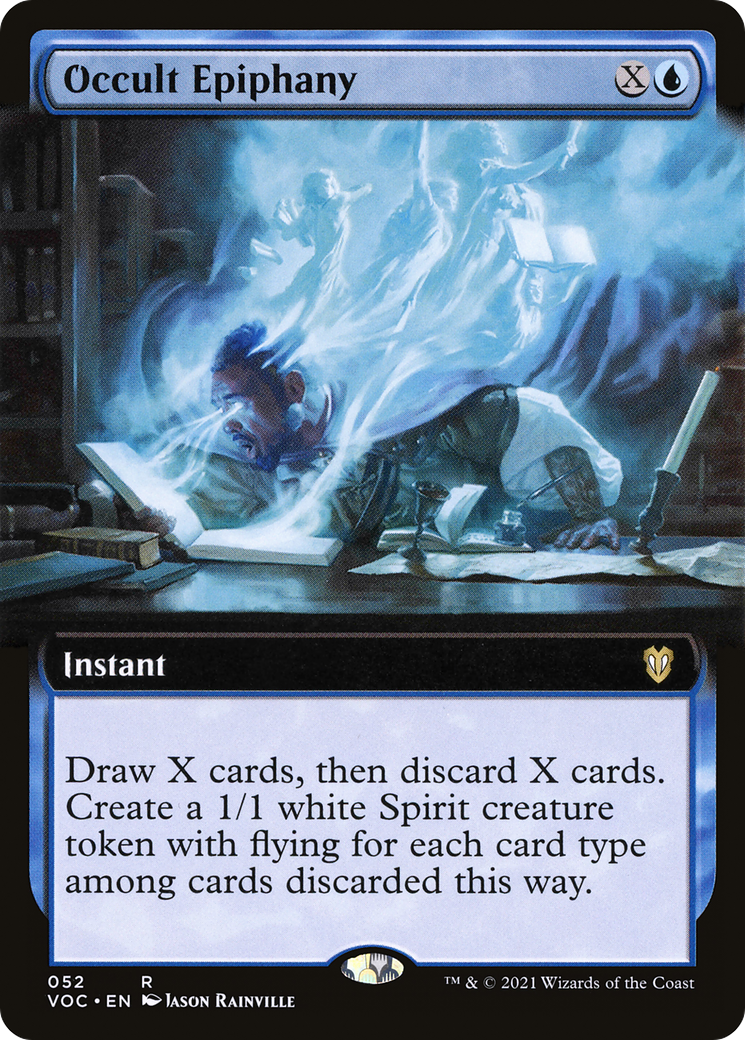 {R} Occult Epiphany (Extended Art) [Innistrad: Crimson Vow Commander][VOC 052]