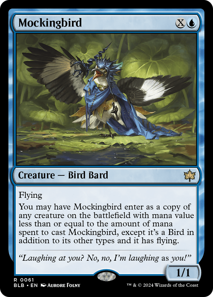 {@R} Mockingbird [Bloomburrow][BLB 061]