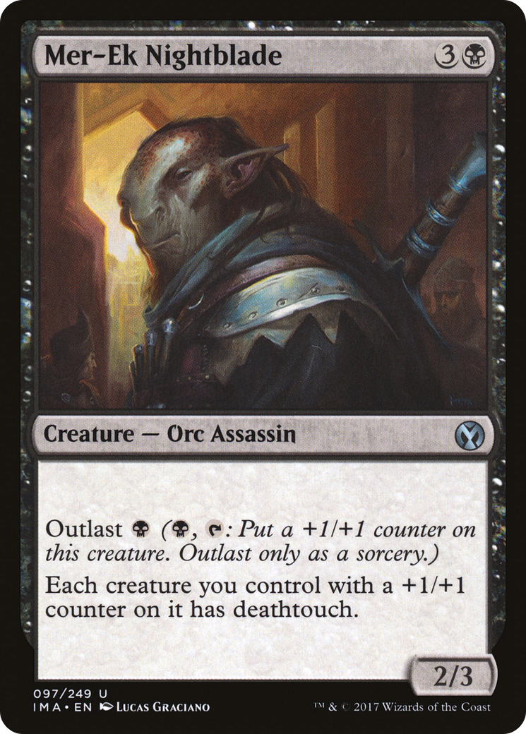 {C} Mer-Ek Nightblade [Iconic Masters][IMA 097]
