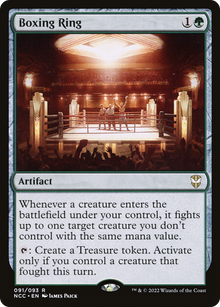 {R} Boxing Ring [Streets of New Capenna Commander][NCC 091]