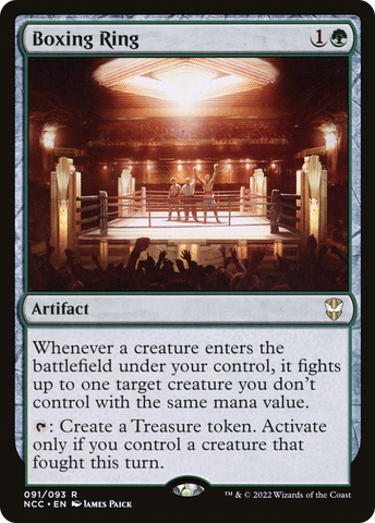 {R} Boxing Ring [Streets of New Capenna Commander][NCC 091]
