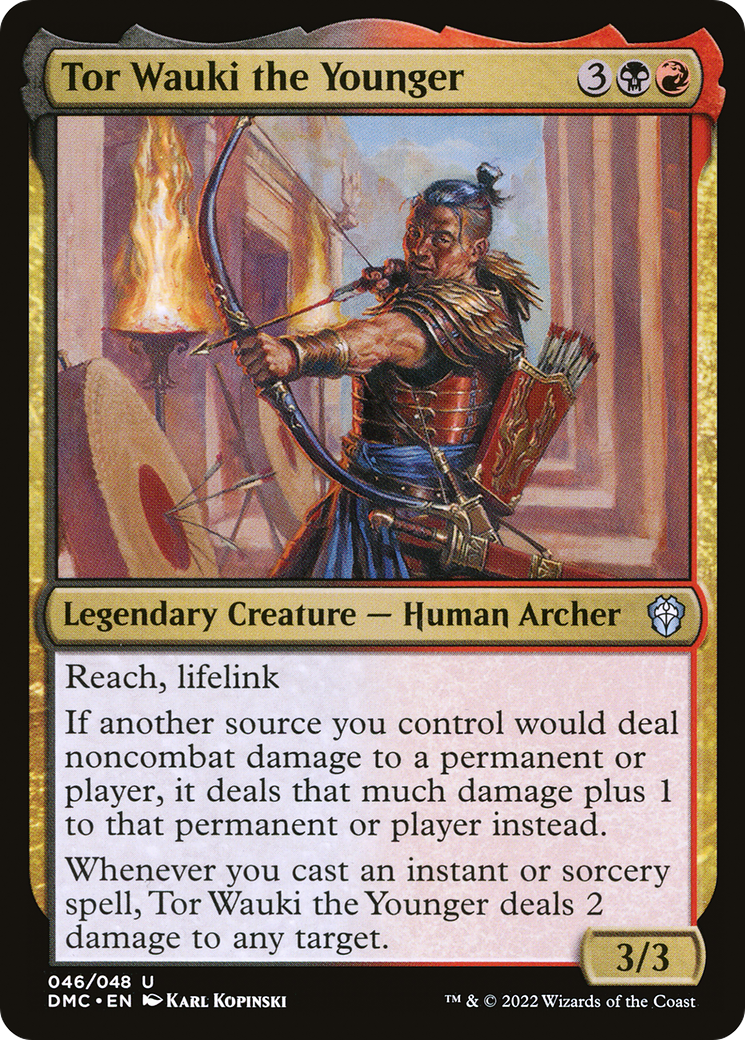 {C} Tor Wauki the Younger [Dominaria United Commander][DMC 046]