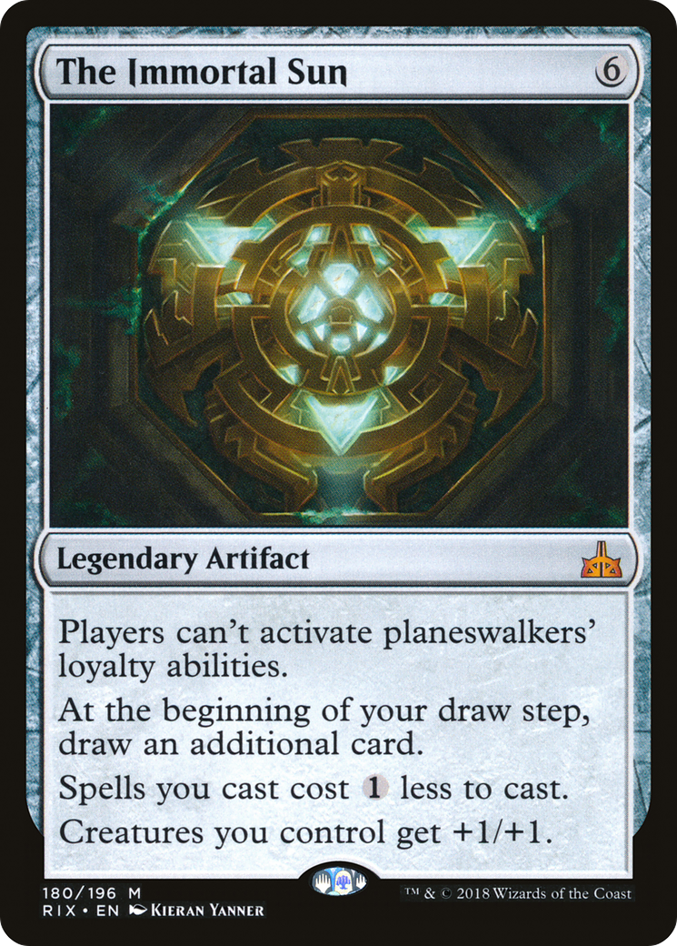 {R} The Immortal Sun [Rivals of Ixalan][RIX 180] - Misty Mountain Games