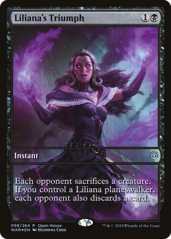 {C} Liliana's Triumph (Open House) [War of the Spark Promos][PA WAR 098]