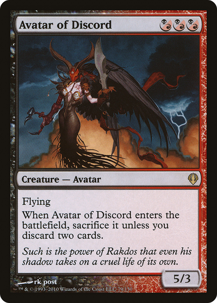 {R} Avatar of Discord [Archenemy][ARC 079]