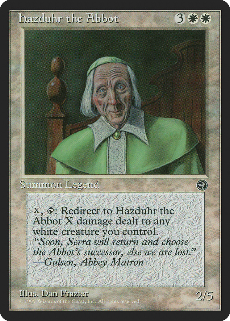 {R} Hazduhr the Abbot [Homelands][HML 008]