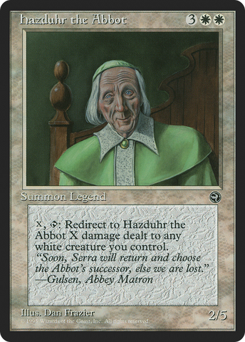 {R} Hazduhr the Abbot [Homelands][HML 008]