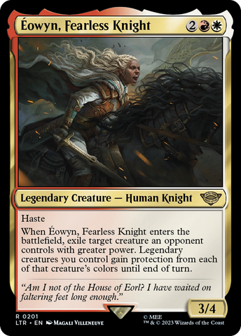 {R} Eowyn, Fearless Knight [The Lord of the Rings: Tales of Middle-Earth][LTR 201]